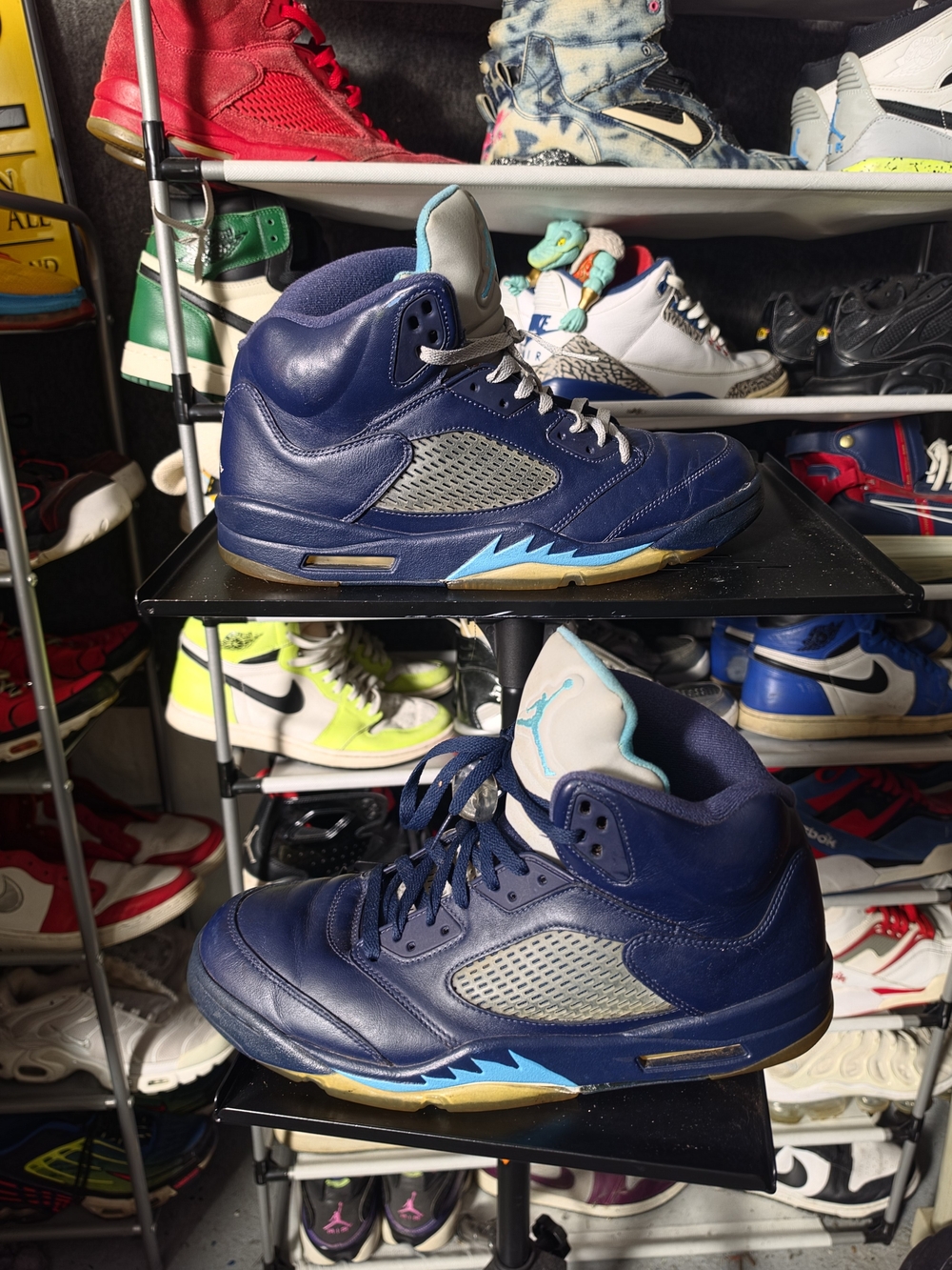 🔥 Jordan Retro 'Pre Grape' High-Top Sneakers  Light Blue Grape Size 13 Mens